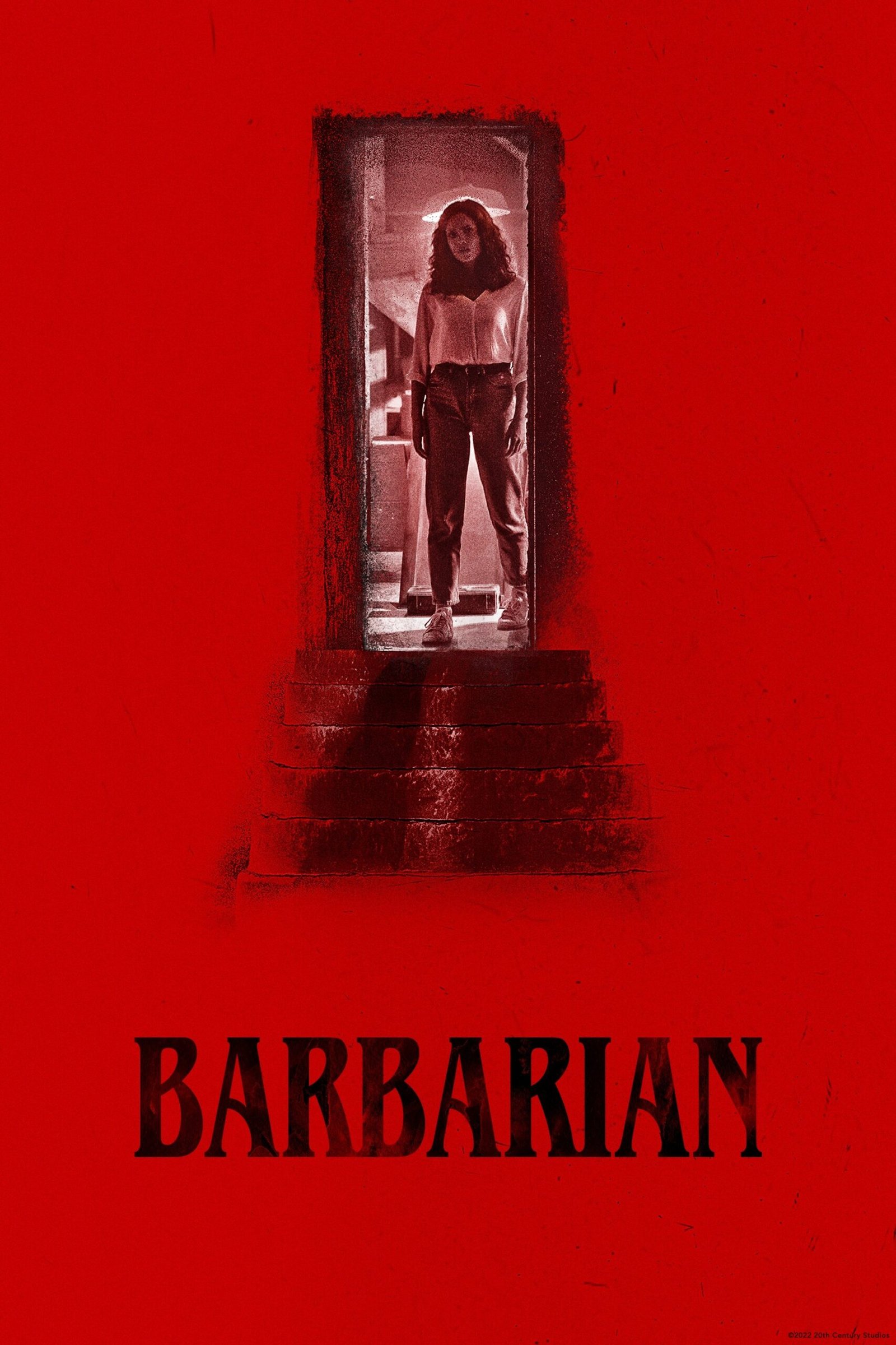 Barbarian 2022 official movie poster
