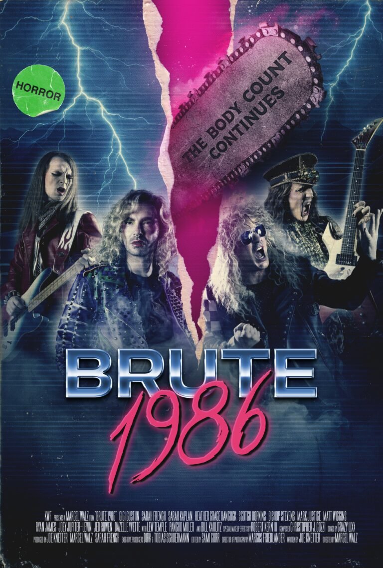 Brute 1986 (2026) official key art — Cinephobia Releasing