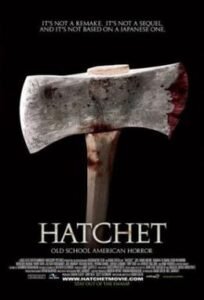 Hatchet (2006) official key art — Anchor Bay Entertainment