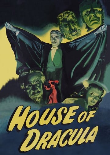 House of Dracula (1945) official movie poster