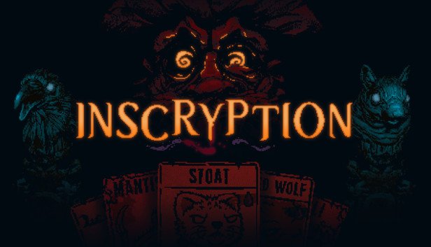 Inscryption (2021) official key art — Devolver Digital