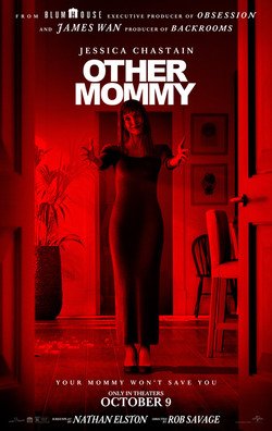 Other Mommy (2026) official movie poster — Jessica Chastain's Blumhouse horror in theaters October 9, 2026
