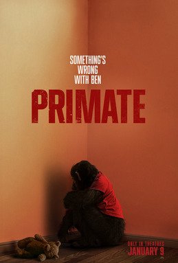 Primate (2026) official movie poster