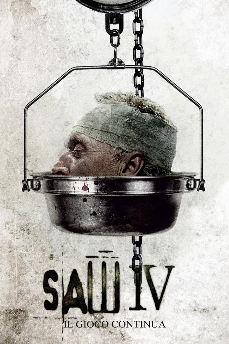 Saw IV (2007) official movie poster