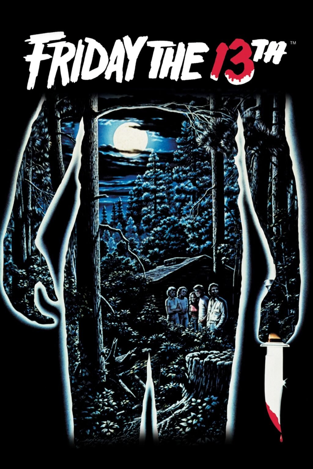 Friday the 13th franchise movie poster