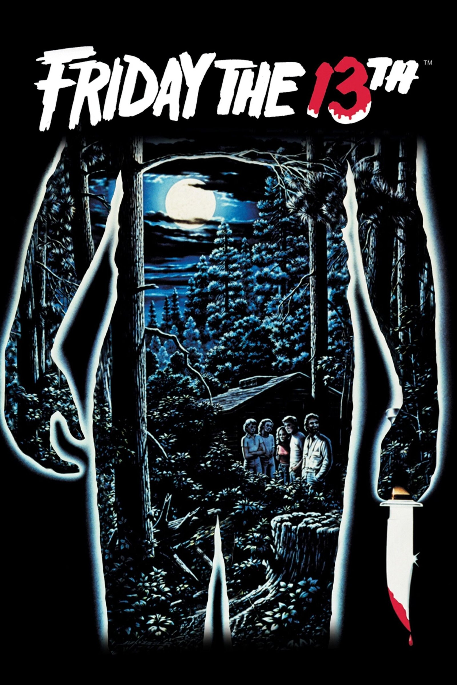 Friday the 13th franchise movie poster