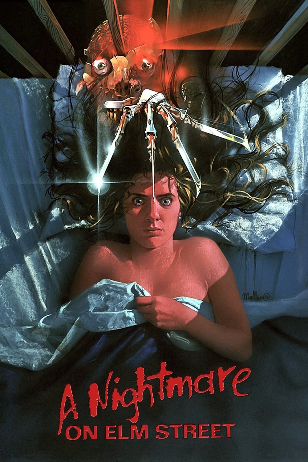 A Nightmare on Elm Street franchise movie poster