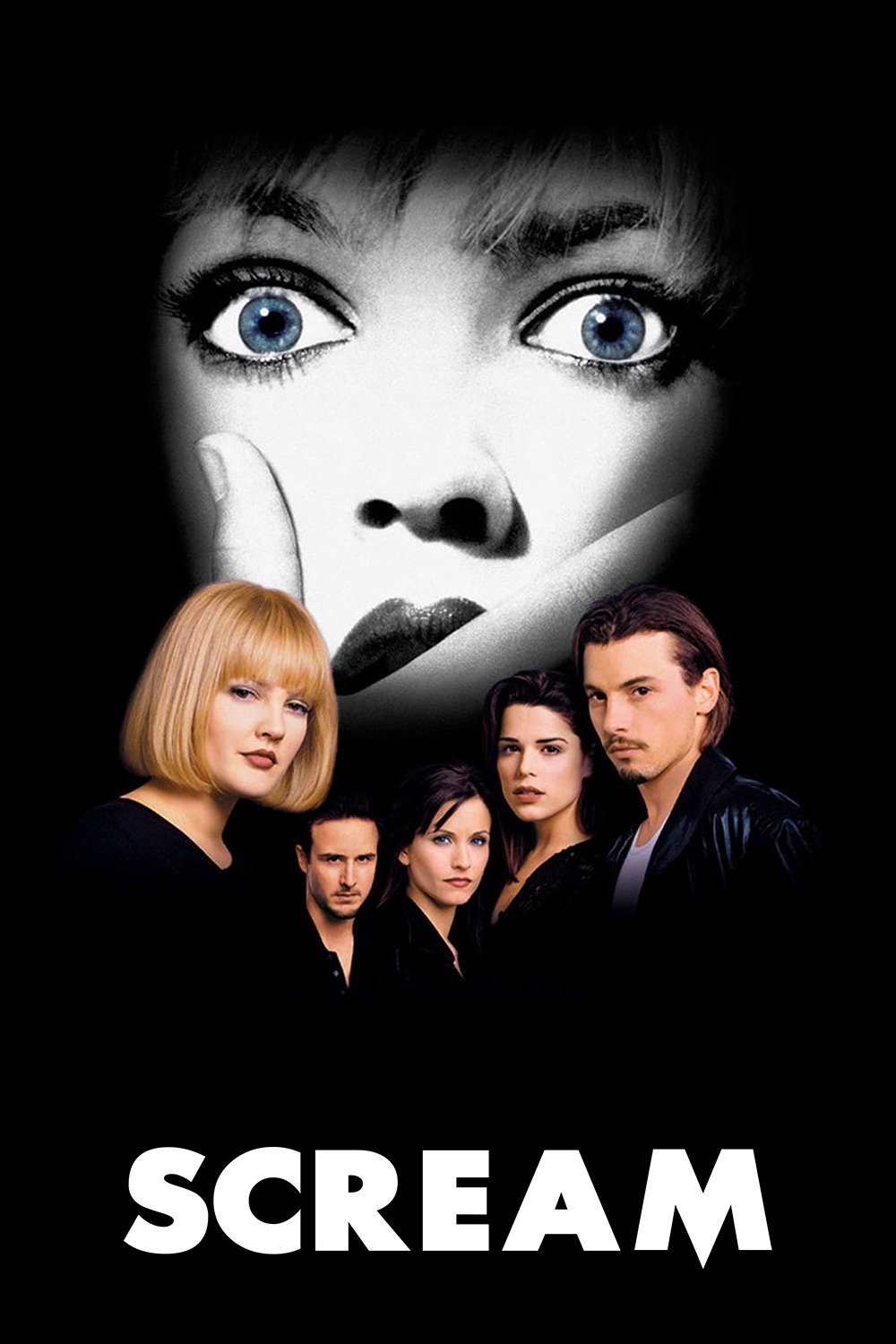Scream franchise movie poster