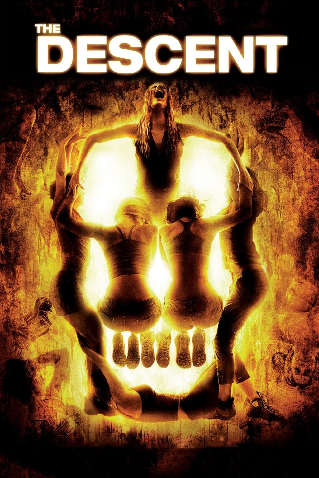 The Descent 2005 official movie poster