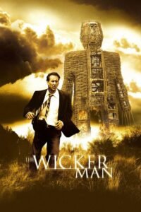 The Wicker Man (2006) official movie poster — Nicolas Cage in Neil LaBute's infamous horror remake